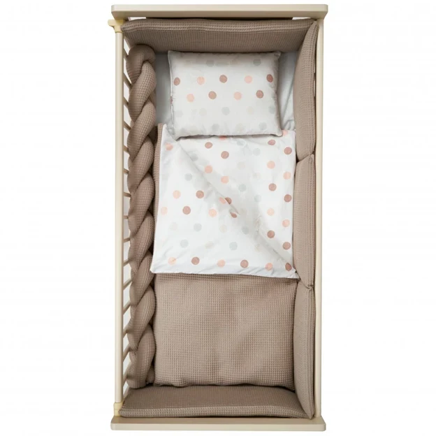 Постільний комплект 6 ел Twins Waffle 4076-TW-206, mocca